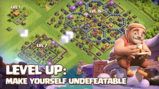 Snímek obrazovky aplikace Clash of Clans