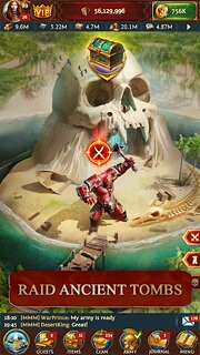 Snímek obrazovky aplikace Total Battle: War of Empires
