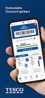 Clubcard Tesco Czechia - snímek obrazovky