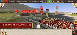 Snímek obrazovky aplikace ROME: Total War