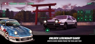 Snímek obrazovky aplikace Static Shift Racing