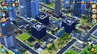 Snímek obrazovky aplikace SimCity BuildIt