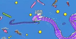 Snímek obrazovky aplikace Snake Clash!