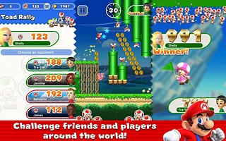 Super Mario Run - snímek obrazovky