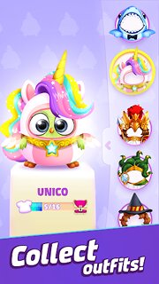 Snímek obrazovky aplikace Angry Birds Hatchlings