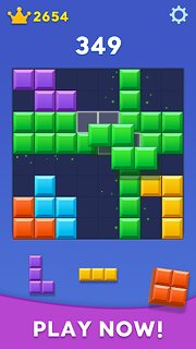 Snímek obrazovky aplikace Block Blast!