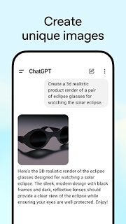 Snímek obrazovky aplikace ChatGPT