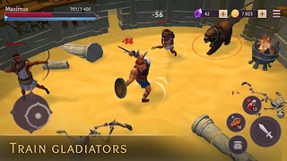 Snímek obrazovky aplikace Gladiators: Přežití v Římě