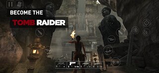 Snímek obrazovky aplikace Tomb Raider