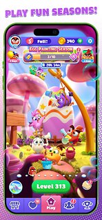 Snímek obrazovky aplikace Angry Birds Dream Blast