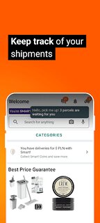 Snímek obrazovky aplikace Allegro: shopping online