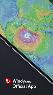 Windy.com - Weather Radar, Satellite and Forecast - snímek obrazovky