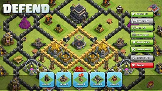 Clash of Clans - snímek obrazovky