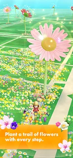 Pikmin Bloom - snímek obrazovky