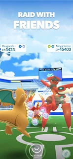 Pokémon GO - snímek obrazovky