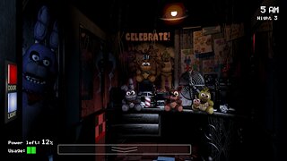 Snímek obrazovky aplikace Five Nights at Freddy's