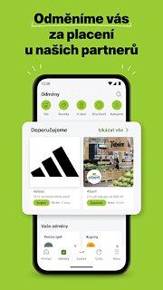Snímek obrazovky aplikace My Air (Air Bank)