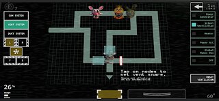 Snímek obrazovky aplikace Ultimate Custom Night