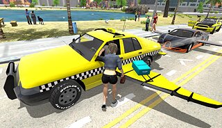 Flying Car Transport Simulator - snímek obrazovky