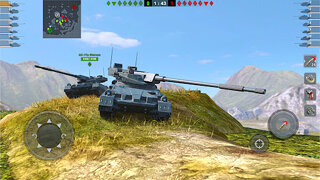 Snímek obrazovky aplikace World of Tanks Blitz™