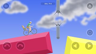 Snímek obrazovky aplikace Happy Wheels