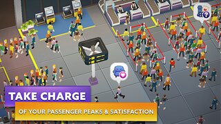 Snímek obrazovky aplikace Airport Simulator: First Class