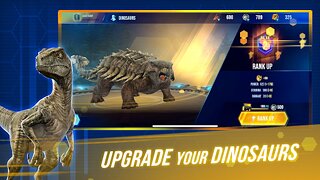 Snímek obrazovky aplikace Jurassic World Primal Ops