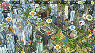 SimCity BuildIt - snímek obrazovky