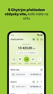 Snímek obrazovky aplikace My Air (Air Bank)