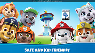 Snímek obrazovky aplikace PAW Patrol Rescue World