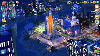 Snímek obrazovky aplikace SimCity BuildIt