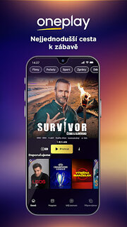 Snímek obrazovky aplikace Oneplay