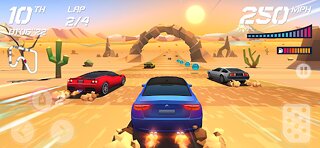 Snímek obrazovky aplikace Horizon Chase