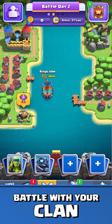 Snímek obrazovky aplikace Clash Royale