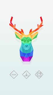 Snímek obrazovky aplikace Polysphere: Art Puzzle Game