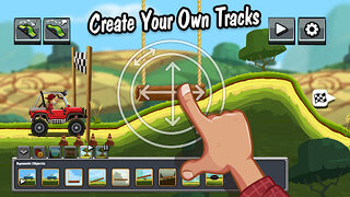 Snímek obrazovky aplikace Hill Climb Racing 2