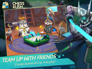 Snímek obrazovky aplikace Chess Rush