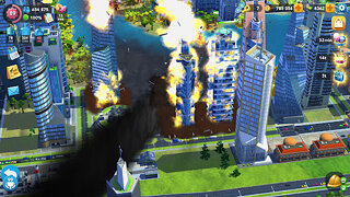 Snímek obrazovky aplikace SimCity BuildIt