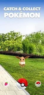 Pokémon GO - snímek obrazovky