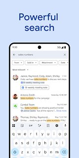 Snímek obrazovky aplikace Google Chat