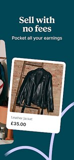 Snímek obrazovky aplikace Vinted: Shop & sell pre-loved