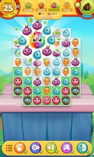 Snímek obrazovky aplikace Farm Heroes Saga