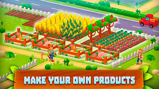 Supermarket Village—Farm Town - snímek obrazovky