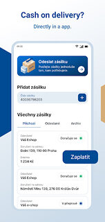 Snímek obrazovky aplikace mojePPL