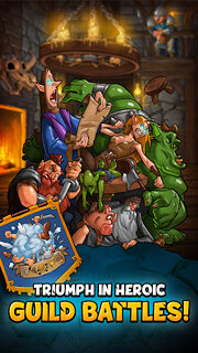 Snímek obrazovky aplikace Shakes & Fidget - The RPG