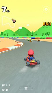Mario Kart Tour - snímek obrazovky