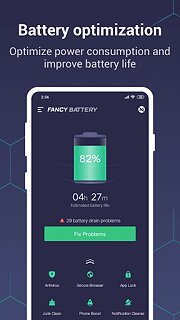 Fancy Battery: Booster Cleaner - snímek obrazovky