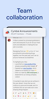 Snímek obrazovky aplikace Google Chat