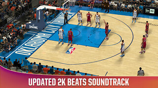 Snímek obrazovky aplikace NBA 2K20