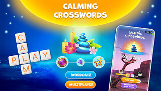 Snímek obrazovky aplikace Calming Crosswords - Word Game